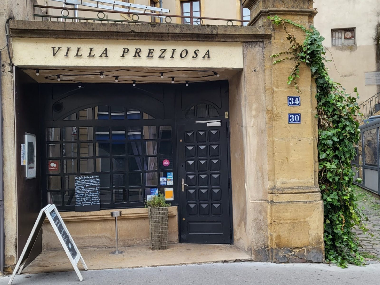Villa Preziosa, restaurant à Metz