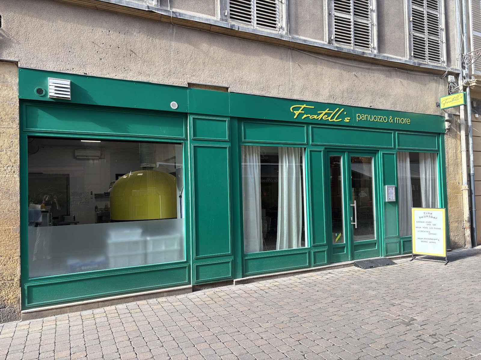 Fratell's pizza, restaurant à Metz