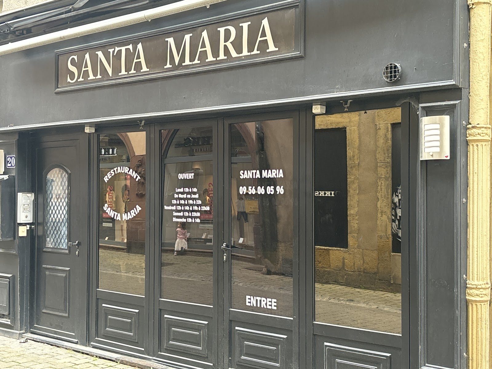 Santa Maria, restaurant à Metz
